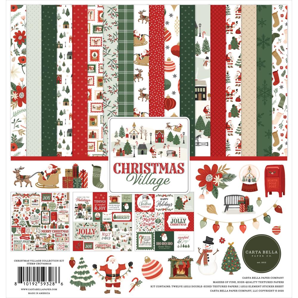 Carta Bella 'Christmas Village' collection pack