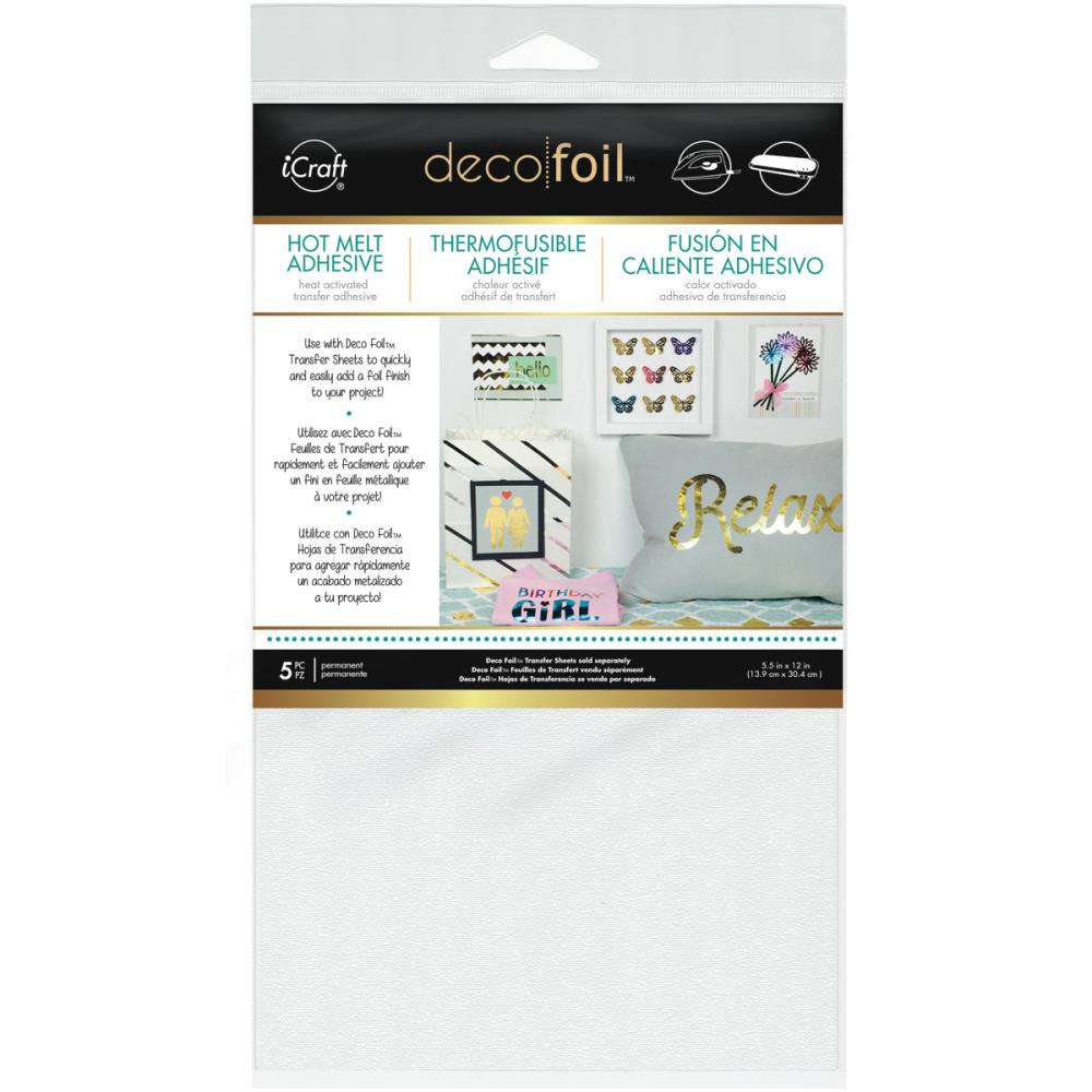 iCraft deco foil hot melt adhesive sheets