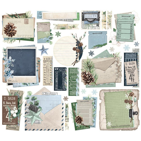 Simple Stories 'Simple Vintage Fresh Snow' ephemera