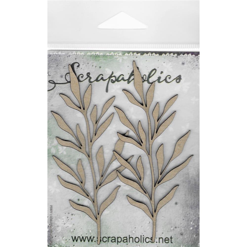 Scrapaholics 'Botanicals' chipboard