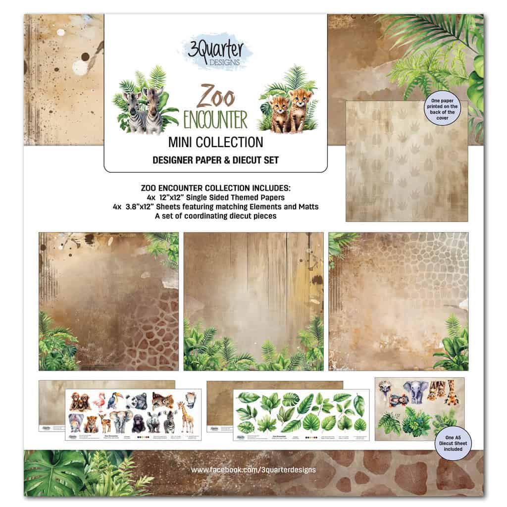 3Quarter Designs 'Zoo encounter' mini collection