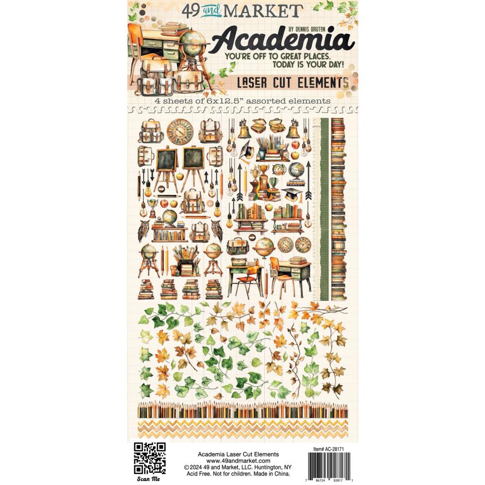 49 and Market 'Academia' laser cut elements