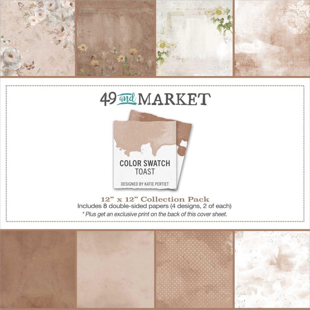 49 and Market 'Color Swatch' Toast ds paper pack
