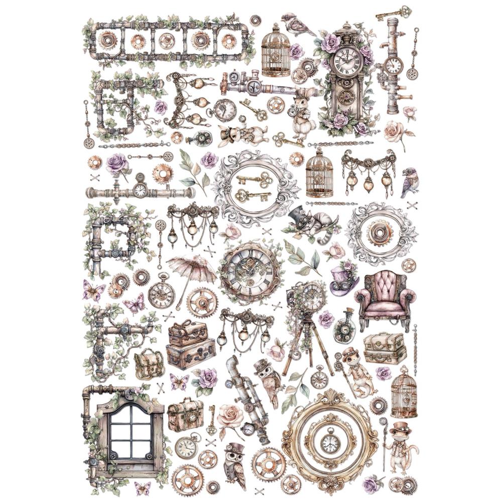 49 and Market 'Echoes of Time' laser cut elements