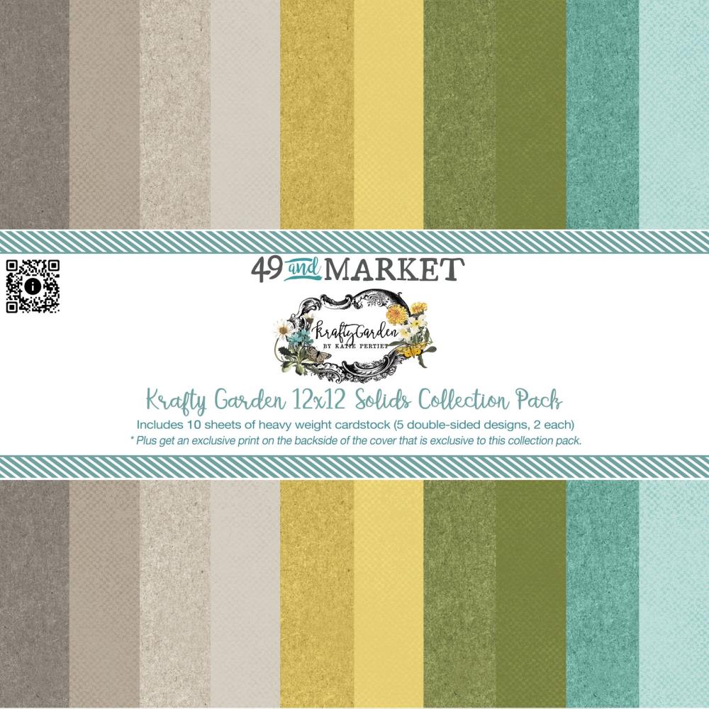 49 and Market 'Krafty Garden' solids collection pack