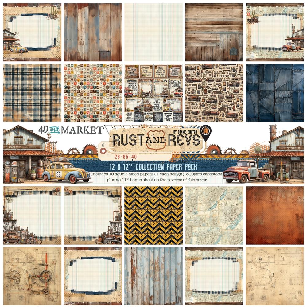 49 and Market 'Rust and Revs' collection pack