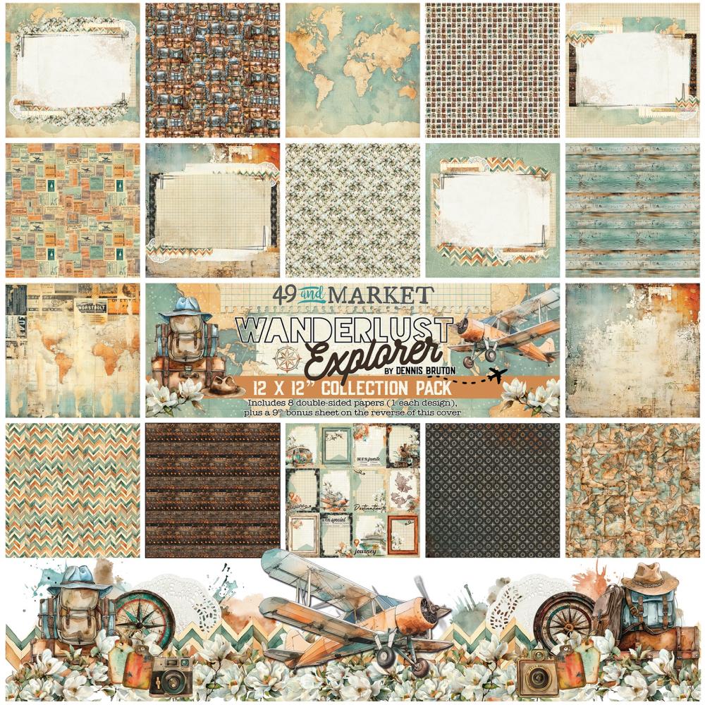 49 and Market 'Wanderlust Explorer' collection pack