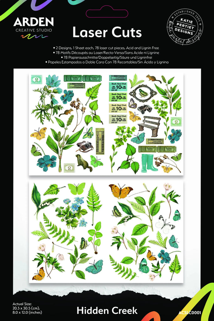 Arden Creative Studio 'Hidden Creek' laser cuts