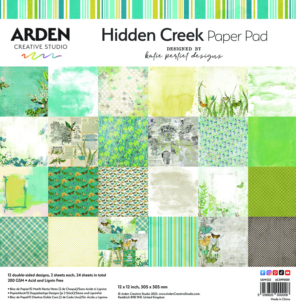 Arden Creative Studio 'Hidden Creek' paper pad