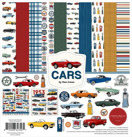 Carta Bella 'Cars' collection pack