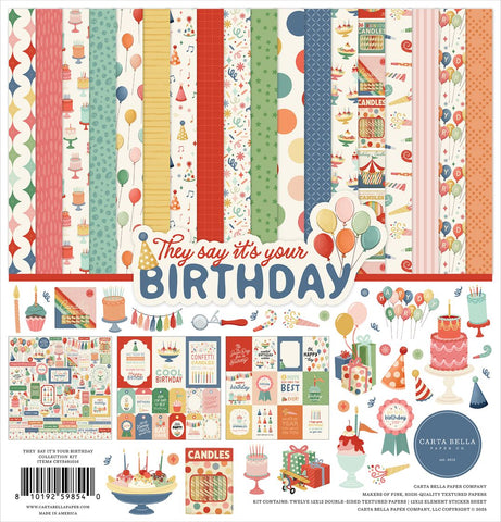 Carta Bella 'They say it's your birthday' collection pack