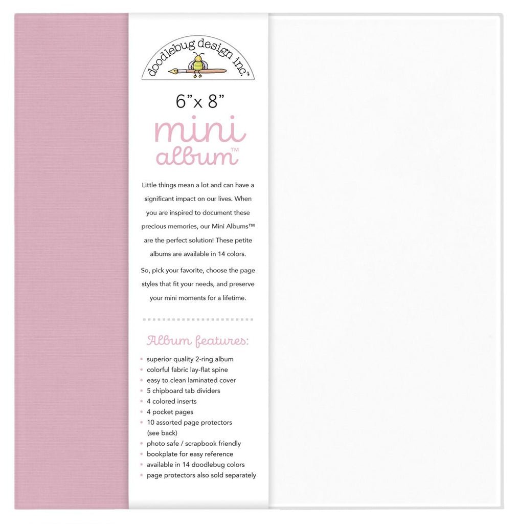 Doodlebug 6x8 mini album - cupcake