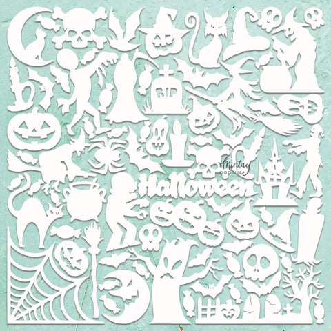 Mintay papers chippies Halloween mix 2 D85