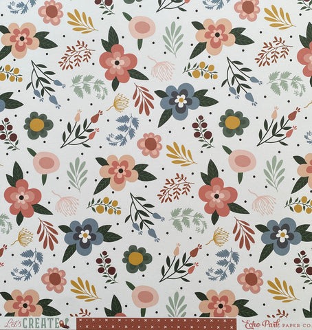 Echo Park ‘Let’s Create’ Fresh flowers ds pp