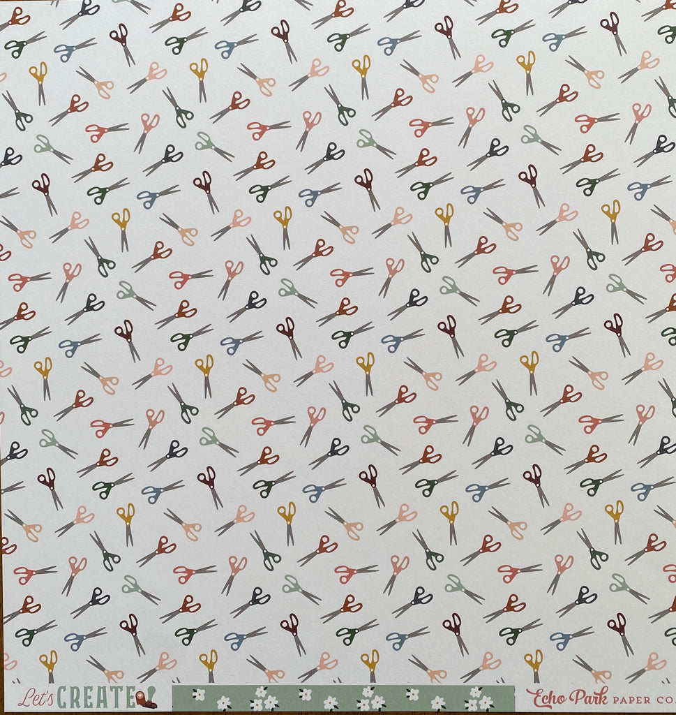 Echo Park ‘Let’s Create’ Cut it out ds pp