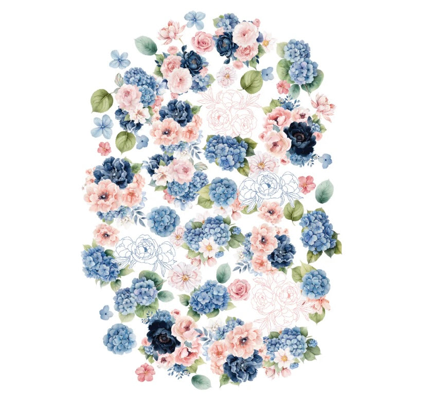 Uniquely Creative ‘Indigo Bloom’ vellum creative cuts