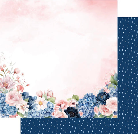 Uniquely Creative ‘Indigo Bloom’ blushing ds pp