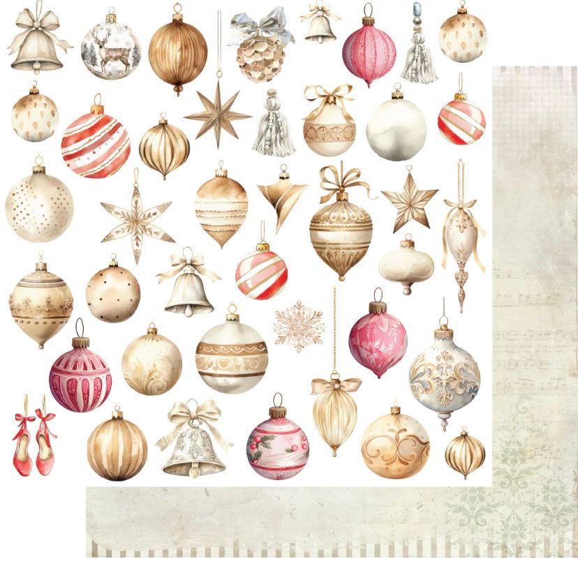 Uniquely Creative ‘Home for Christmas’ vintage baubles ds pp