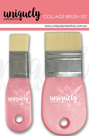Uniquely Creative collage brush set