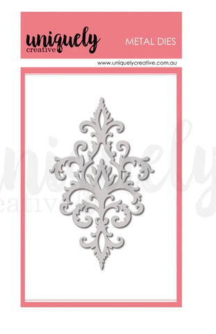 Uniquely Creative ‘romantic damask’ die