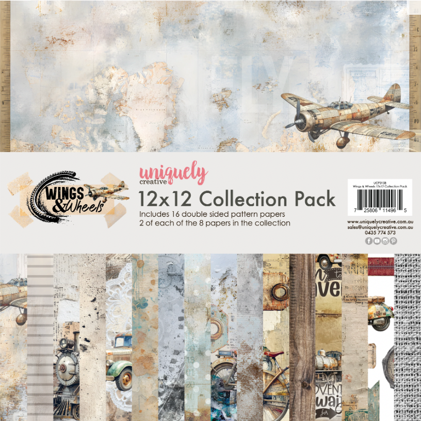 Uniquely Creative ‘Wings & Wheels collection pack