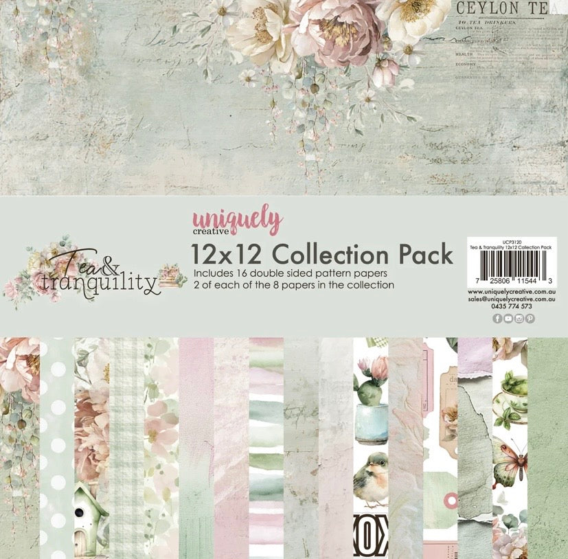 Uniquely Creative ‘Tea & Tranquility’ collection pack
