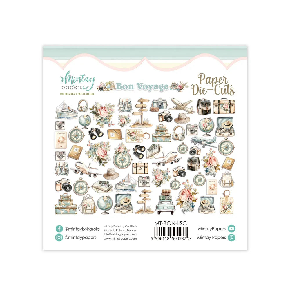 Mintay 'Bon Voyage' diecuts