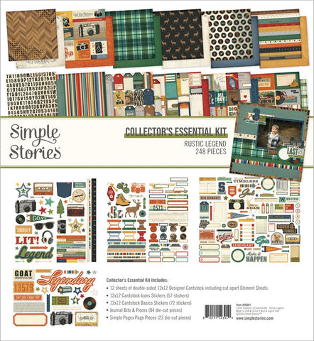 Simple Stories 'Rustic Legend' collector's essential kit