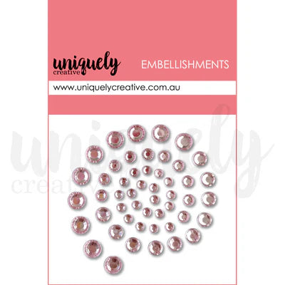 Uniquely Creative pink rhinestones