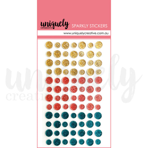 Uniquely Creative 'celebrations' sparkly stickers