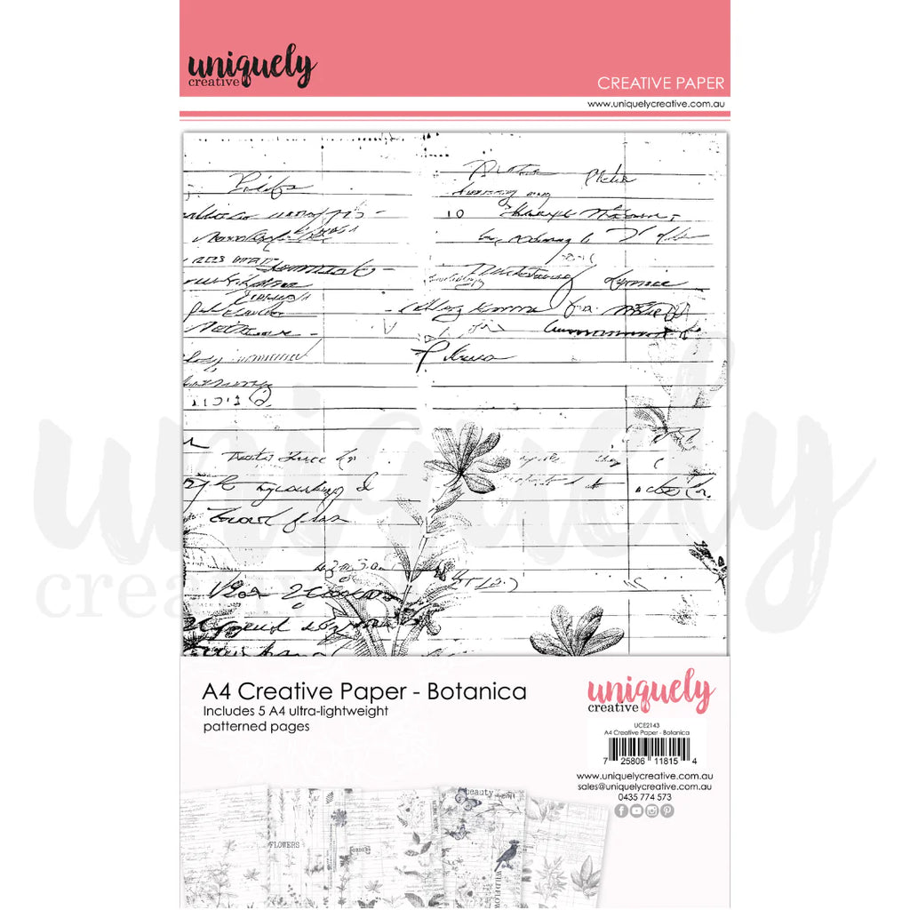 Uniquely Creative A4 Botanica creative paper (5)