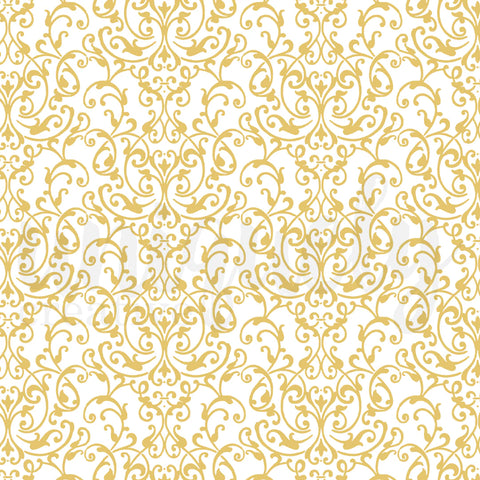 Uniquely Creative Bohemian Escape 12x12 damask foil acetate