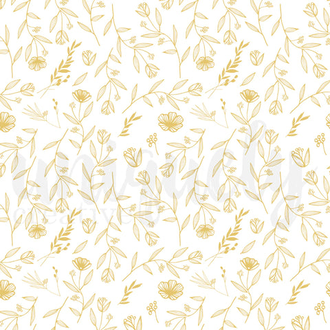 Uniquely Creative Bohemian Escape 12x12 botanical foil acetate