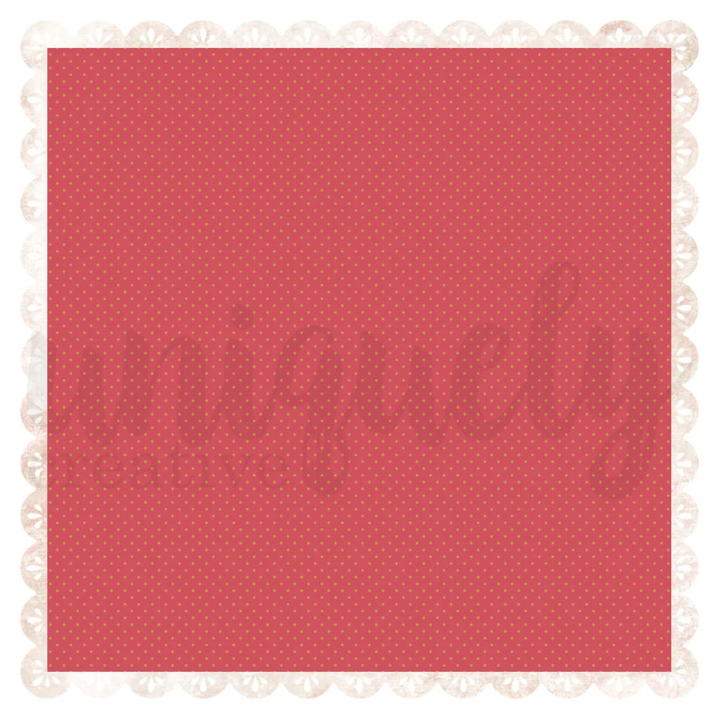 Uniquely Creative 'Christmas Keepsakes' foiled decorative base layer (10x10)