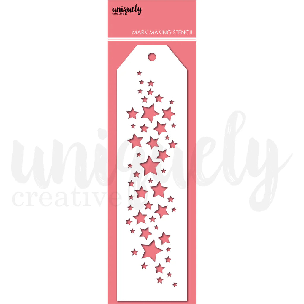 Uniquely Creative starfall stencil