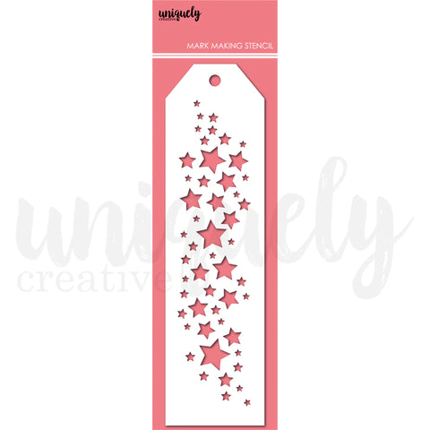 Uniquely Creative starfall stencil