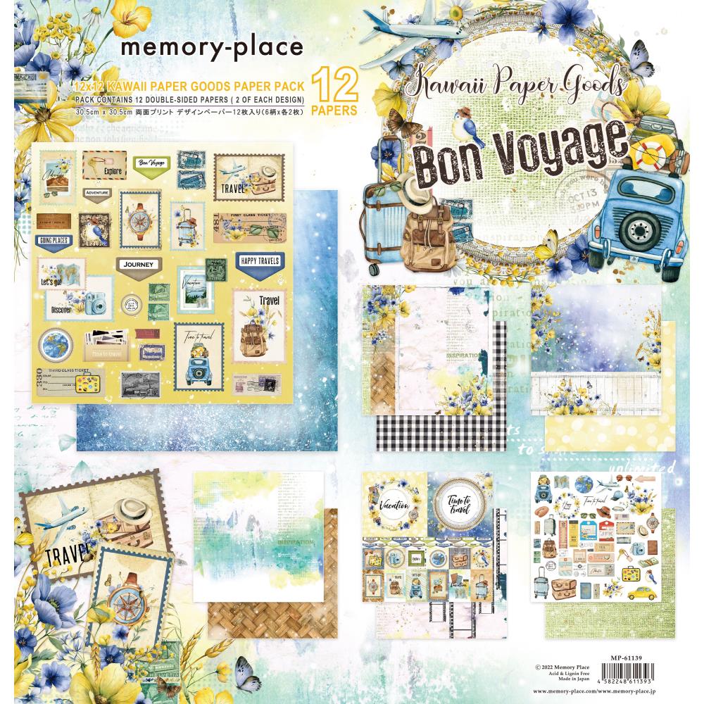 Memory Place 'Bon Voyage' collection pack