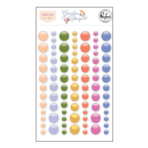 PinkFresh Studio 'Garden Bouquet' enamel dots