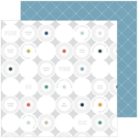 PFS 'Simply the best' be bold ds patterned paper