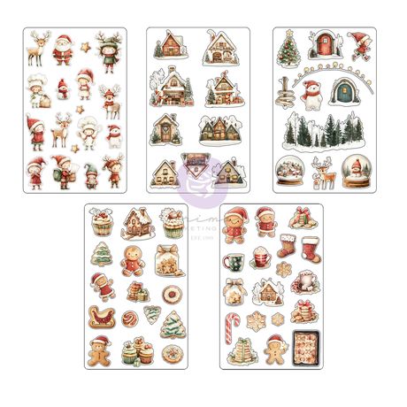 Prima Marketing 'Twinkle & Treats' stickers (5 sheets)
