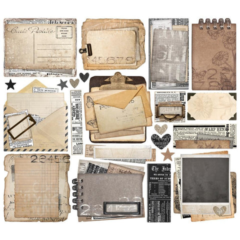 Simple Stories 'Simple Vintage essentials' ephemera diecuts