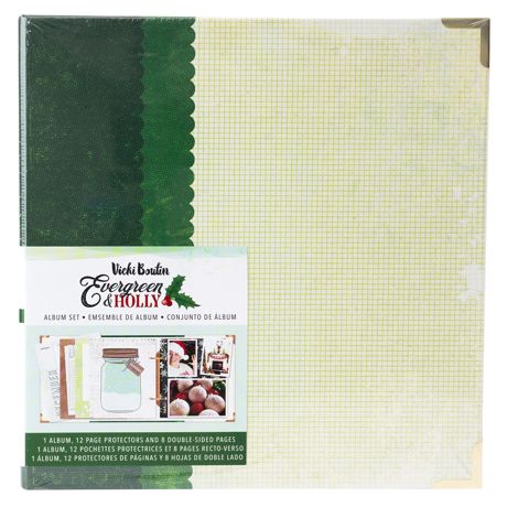 Vicki Boutin 'Evergreen & Holly' 6x8 album