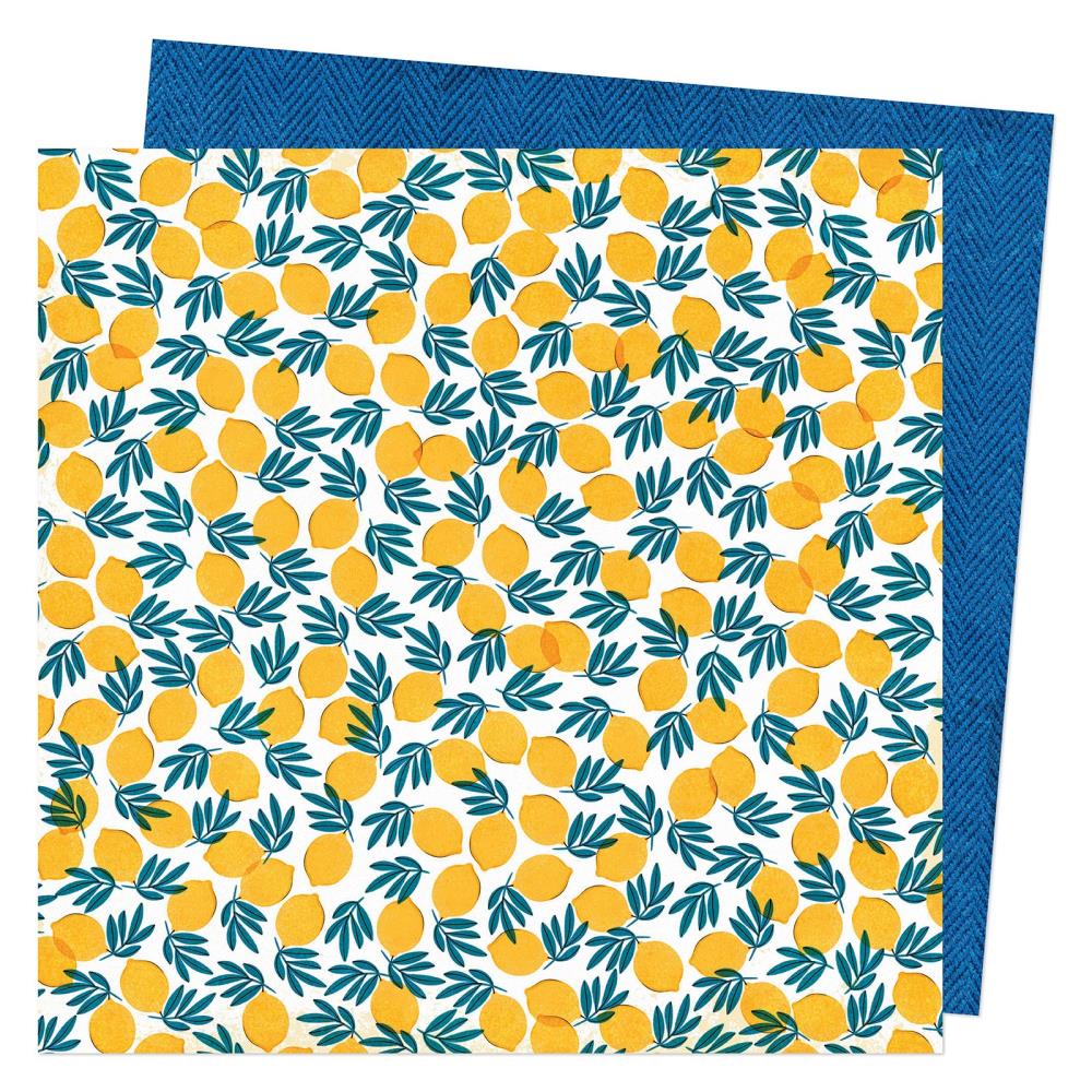 Vicki Boutin 'Where to next' lemon twist ds patterned paper