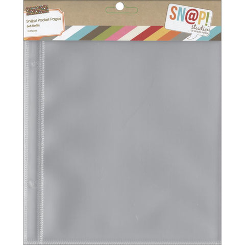 Simple Stories Snap 6x8 refill page protectors (10)