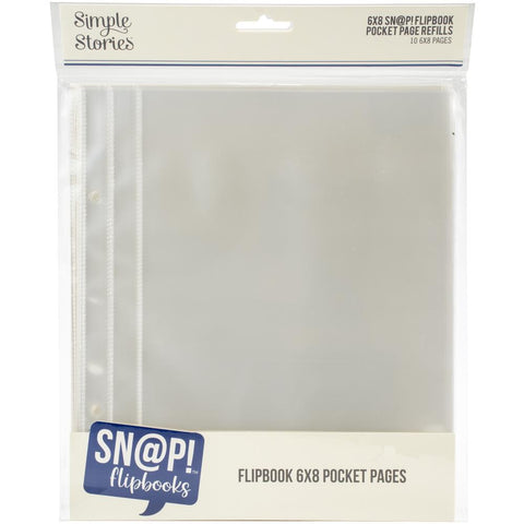 Simple Stories Snap flipbook 6x8 pocket pages (10)