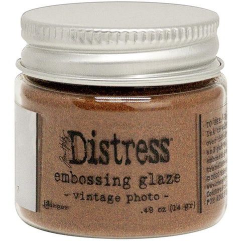 Tim Holtz distress embossing glaze 'vintage photo'