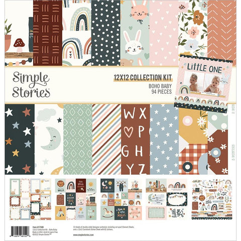 Simple Stories 'Boho Baby' collection kit