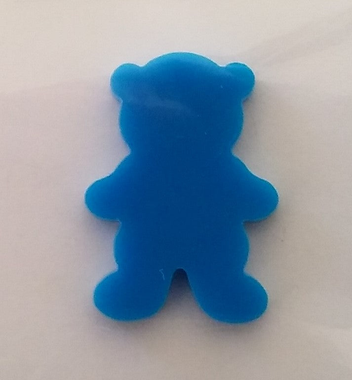 Corbett Creations blue acrylic teddy bear