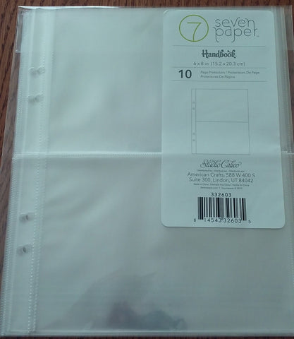 SC 7paper 6x8 pp (4x6 pockets) 10 pack (4 rings)