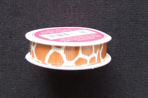 AC giraffe print adhesive ribbon